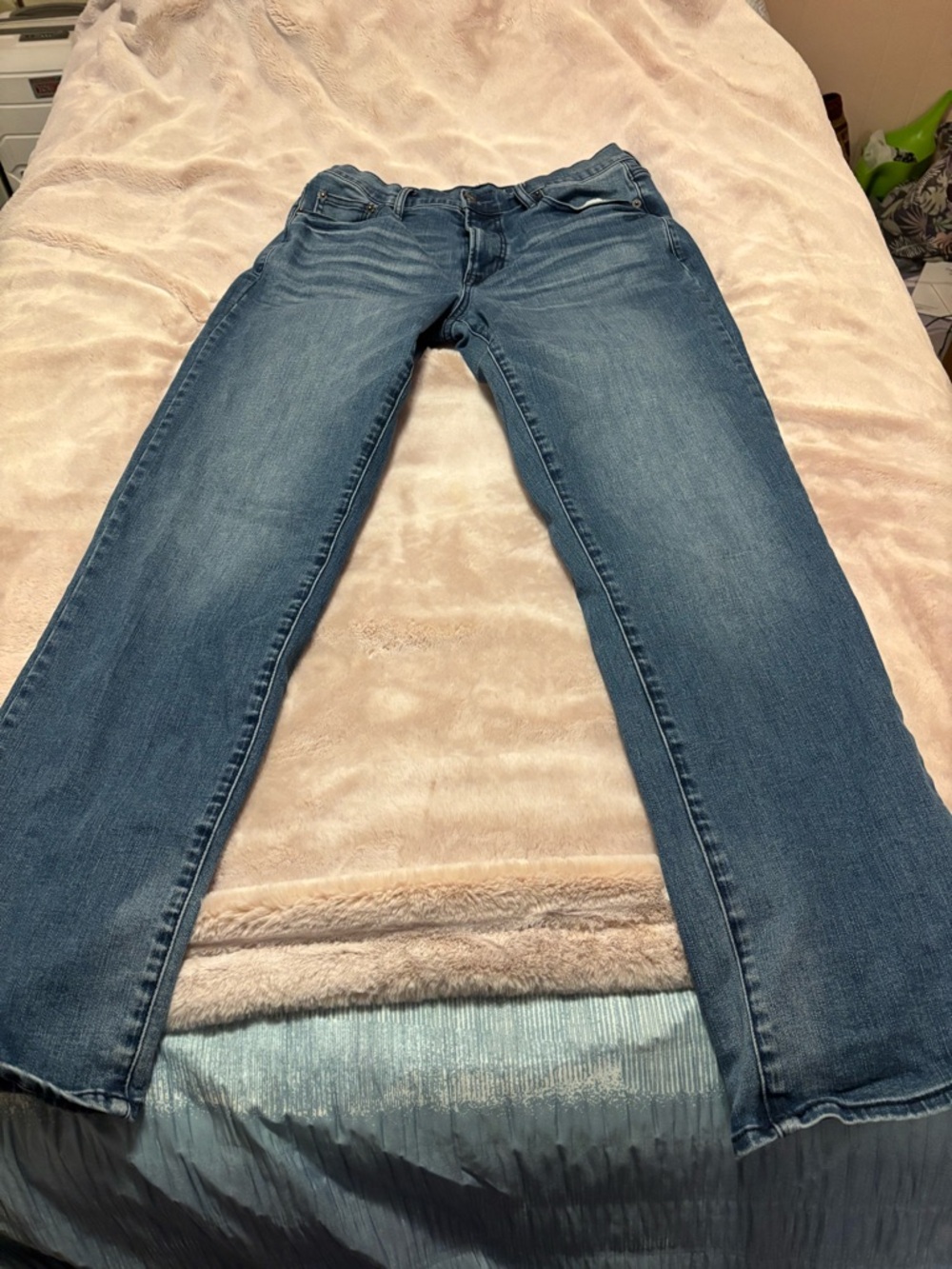 Arizona Jean Company Men's Relaxed Fit Blue Jeans 30 X 32